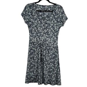 Mountain Warehouse Orchid UV Protection Short Sleeves Skater Dress Size 8 Blue